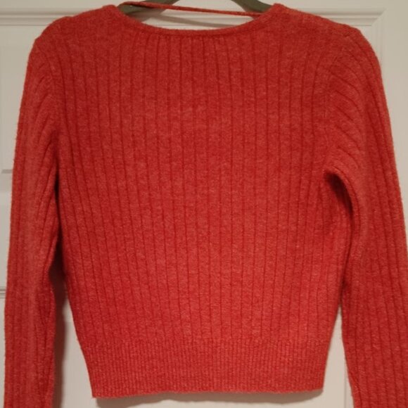 Vero Moda Pink V-Neck Sweater - Picture 6 of 9